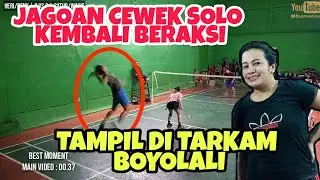 BERANI LAWAN CEWEK INI❗HERI GONDEZ DAN NENY UNJUK GIGI DI TARKAM BADMINTON BOYOLALI