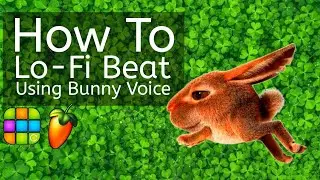 How to lofi beat using bunny voice (fl studio mobile x drum pads 24)