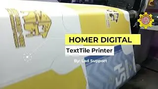 Homer Digital TextTile Printer ll Large Format Printer ll 