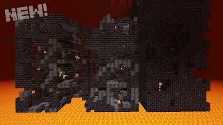 Выживание в Minecraft 1.16. Обновление Незера. Нашел развалины бастиона пиглинов.