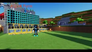Aqua ферма в Block Tycoon ⛏️