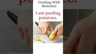 Cooking Task with sentences | Action Words For Beginner