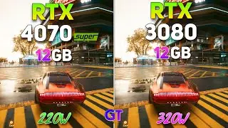 RTX 4070 Super vs RTX 3080 | Raytracing & DLSS 3.5 | Test in 12 Games |