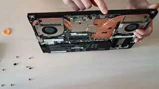 Разборка и обзор ноутбука GMNG Skill