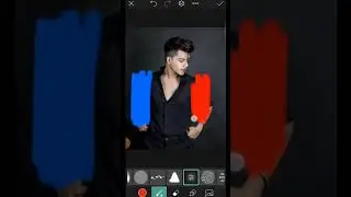 Picsart Dual Tone Colour Editing / Red And Blue  / Picsart Photo Editing