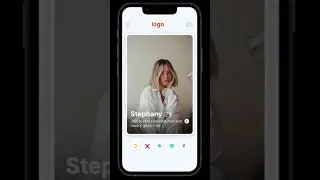Tinder swipe animation figma short