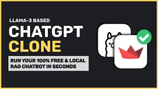 Streamlit+Ollama : STOP Paying for ChatGPT with this NEW Llama-3 based RAG Chatbot! (PDFs, DOCS)