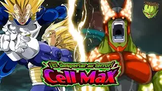 SUPER VEGETA AGL y SUPER VEGETA STR vs CELL MAX EVENT | Dokkan Battle