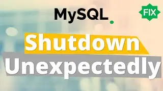 fix Error: MySQL Shutdown Unexpectedly In XAMPP - win 11 2022