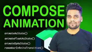 Mastering Animations in Jetpack Compose: animateAsState & Infinite Transitions Explained