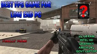 Best Free to Play FPS Shooting Game for Low End PC || Works on 2 GB Ram PC || GOVT Laptop || Tamil