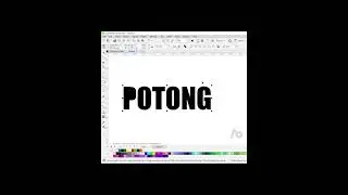 Break Text effect | coreldraw 