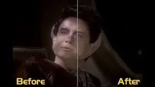 DS9 in HD using Machine Learning | Frame by Frame Comparison (480p to 1080p)