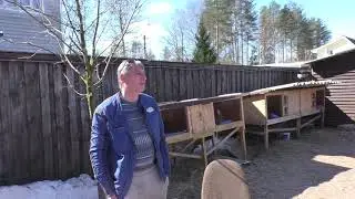 В гостях у Рафика Рустамова. Первые вопросы.