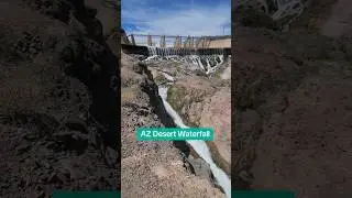 Cooling off at Horseshoe Falls AZ