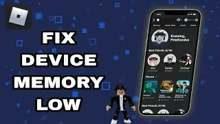 How To Fix And Solve Roblox Device Memory Low | Final Solution