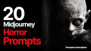 20 Midjourney Horror Prompts (Prompts in description)