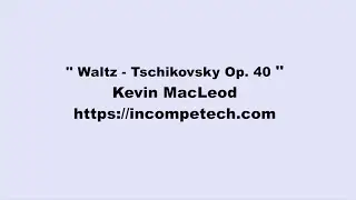 Kevin MacLeod ~ Waltz (Tschikovsky Op. 40)