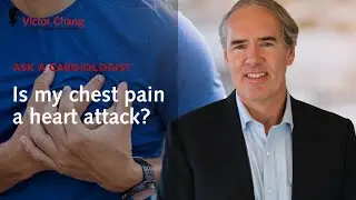 Is my chest pain a heart attack? Cardiologist Prof Kovacic explains