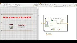 How to creat Pulse Counter in LabVIEW