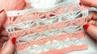 💥NON-BORING crochet OPENWORK PATTERN (crocheting for beginners)