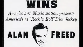 WINS 1010 New York - Alan Freed - 1955 - MOSTLY UNSCOPED - Radio Aircheck