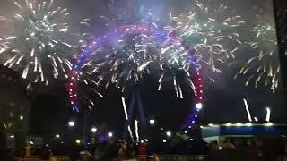 London Fireworks 2013