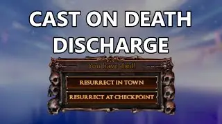 3.18 Cast on Death Discharge | Path of Exile Sentinel