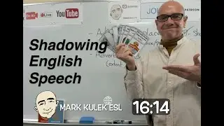 Learn English: Learn Adverbs of Place & Degree - shadowing English speech | Mark Kulek ESL