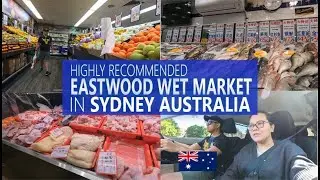 AFFORDABLE AT FRESH SA EASTWOOD WET MARKET DITO SA SYDNEY AUSTRALIA | Cost of living in australia