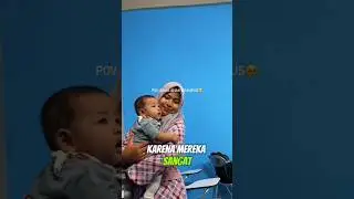 ketika kuliah bawa anak ke kampus malah pada rebutan menggendong ‼️‼️ 