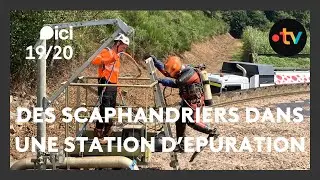 INSOLITE. Des scaphandriers dans les eaux usées de la station d'épuration