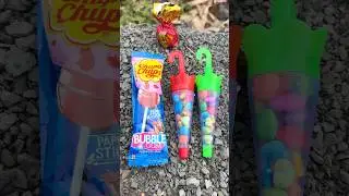 Chupa chups bubble lollipop or candy 