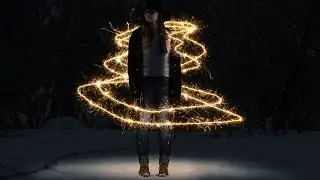Sparkler Photoshop Effect Tutorial | Automatically add sparklers to your images