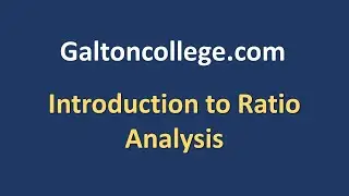 Introduction to Ratio Analysis