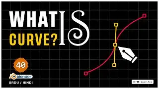 How To Use Curves in Blender - What is Curve? - Class 40 | Blender Curves Tutorial For Beginners