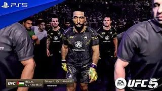UFC 5 - Belal Muhammad vs. Leon Edwards - Welterweight Championship Fight at UFC 304 | PS5™ [4K60]