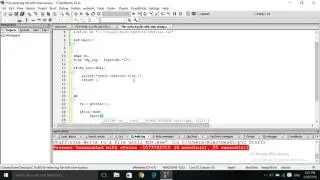 C Programming tutorial 01-FILE Handling Escape Key EOF-time-ctime()-fputc