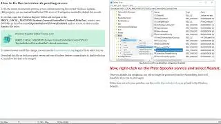 How to fix the 0x0000011b printing errors | Printer Connecting Error |