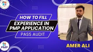 HOW TO FILL UP PMP EXAM APPLICATION FORM 2022|How to Add PMP Experience in PMP Application|PMP Audit