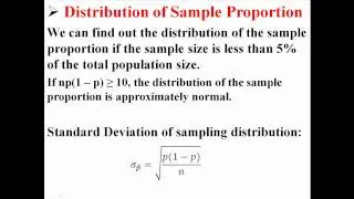 Sample Proportions