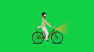 Bicycle Travel | Green Screen Video | VFX CREATOR STUDIO