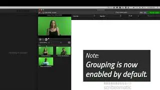 04  Transcribing Multicam clips with Scribeomatic in FCP X using Workflow Extension