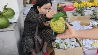 7 февраля 2024 Нячанг Еда по советам отдыхающих. Впечатления не весьма! Купили незнакомый фрукт.