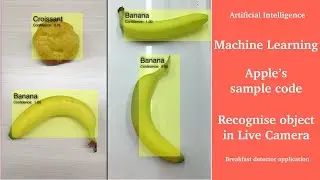 Machine Learning | Artificial Intelligence: Apple's Recognise object in Live camera | CoreMLModel  ⛵