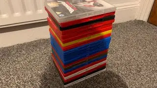 Closing 20 DVD Cases All At Once