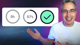 Create an animated, circular progress bar
