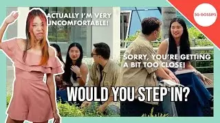 Would you stop a guy harassing a girl in public?