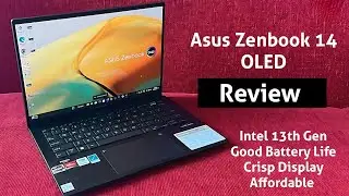Asus Zenbook 14 Oled 2023 Review : intel 13th Gen,16GB RAM,Long Battery Life