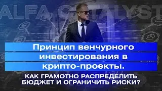 Венчурное инвестирование в крипто-проекты. Как грамотно распределить бюджет и ограничить риски?